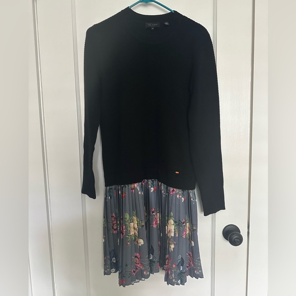 Ted Baker Oracle Pleat Skirt Dress - Picture 13 of 13